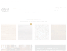 Tablet Screenshot of carpetmarketone.com